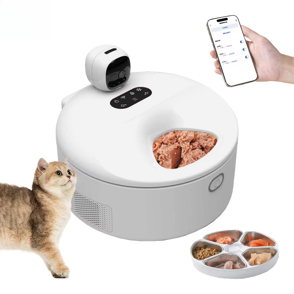 Kitchen Appliances Video - موزع طعام رطب ذكي للحيوانات الأليفة