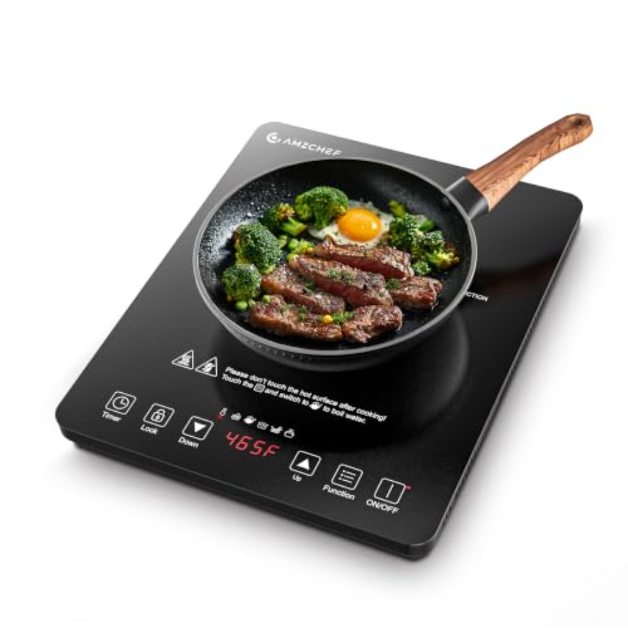 Induction Cooktop Portable - موقد طهي محمول يعمل بالحث الكهرومغناطيسي