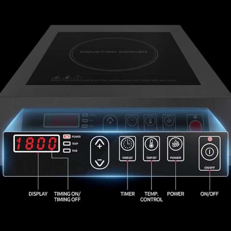 موقد حثي كهربائي من الفولاذ ال - مراجعة Induction Cooktop Portable وسعره