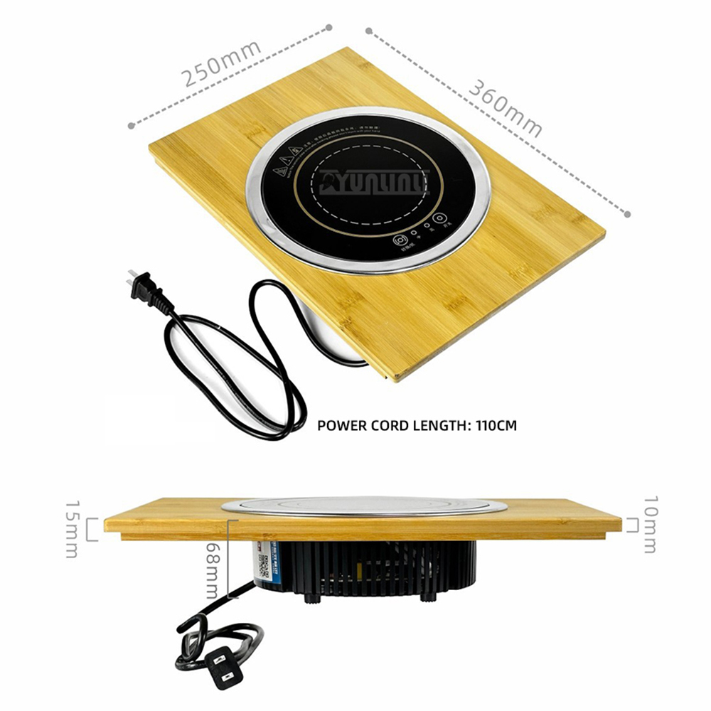 ​ وحدة طاولة تخييم مع موقد حثي - مراجعة Induction Cooktop Portable وسعره