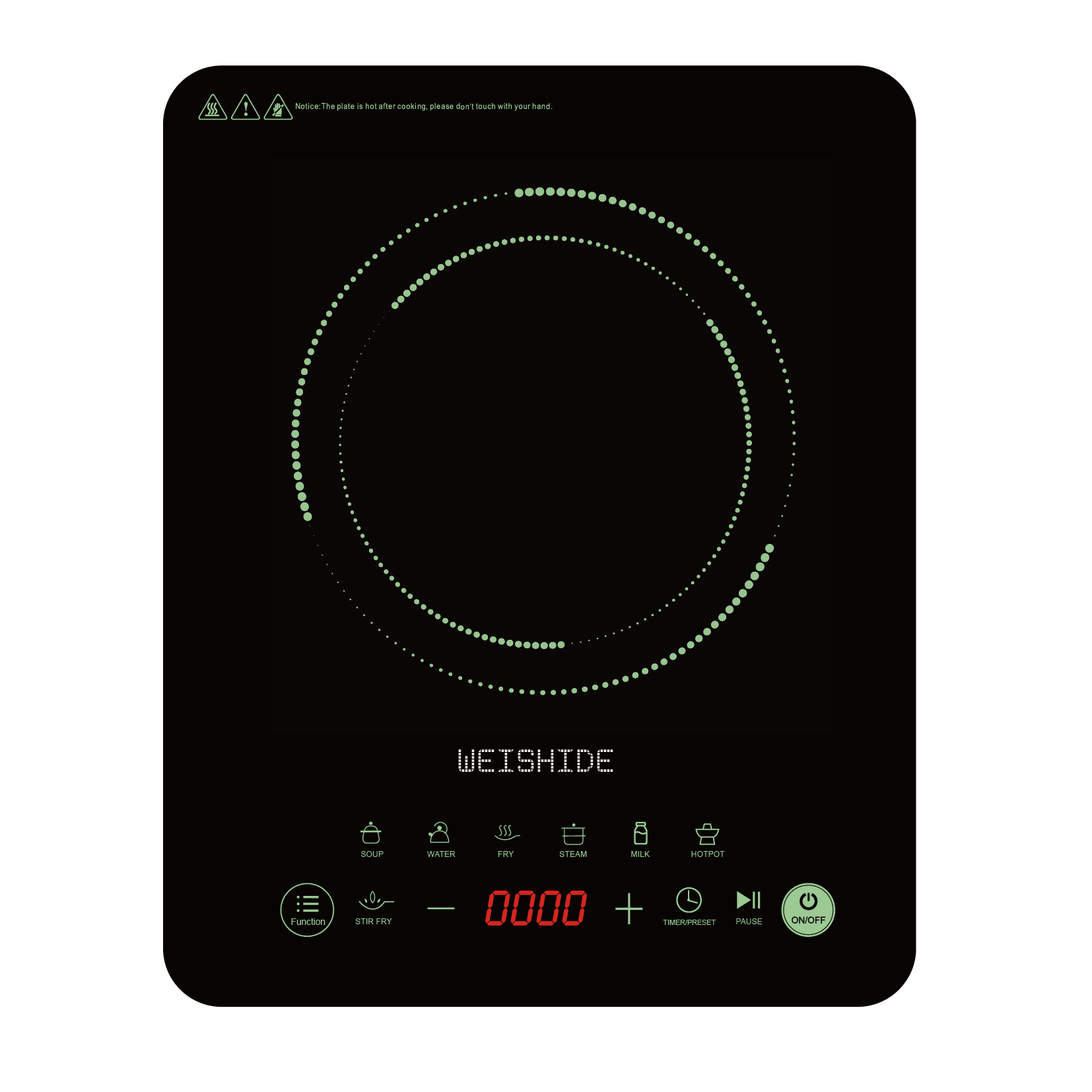 متعددة الوظائف التعريفي طباخ ا - مراجعة Induction Cooktop Portable وسعره